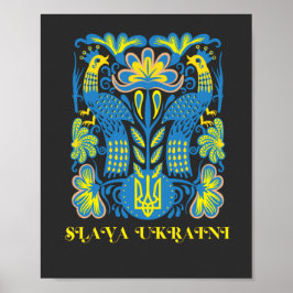 Slava Ukraine Poster