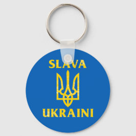 Slava Ukraine slava okrayini Oekraïense vlag Sleutelhanger