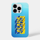 Slava Ukraine Slava Ukraine Glory naar Oekraïne iPhone Hoesje (Achterkant)
