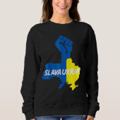 Slava Ukraine Solidarity Trui (Voorkant)