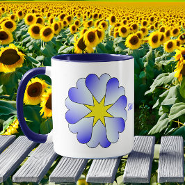 Slava Ukraine Sunflower Mok