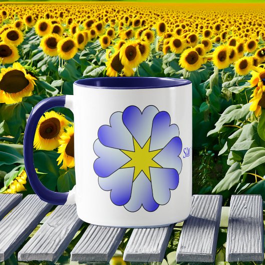 Slava Ukraine Sunflower Mok