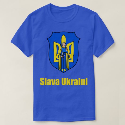 Slava Ukraine T-shirt (Design voorkant)