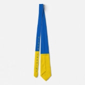 Slava Ukraini Glory to Ukraine flag Stropdas (Achterkant)