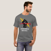 SLAVA UKRAINI HERINNERT BUCHA T-Shirt (Voorkant volledig)