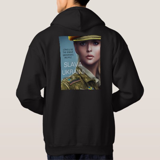 SLAVA UKRAINI HOODIE (Achterkant)