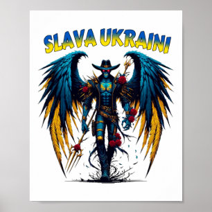 Slava Ukraini - Pro Oekraïense Oekraine  Poster