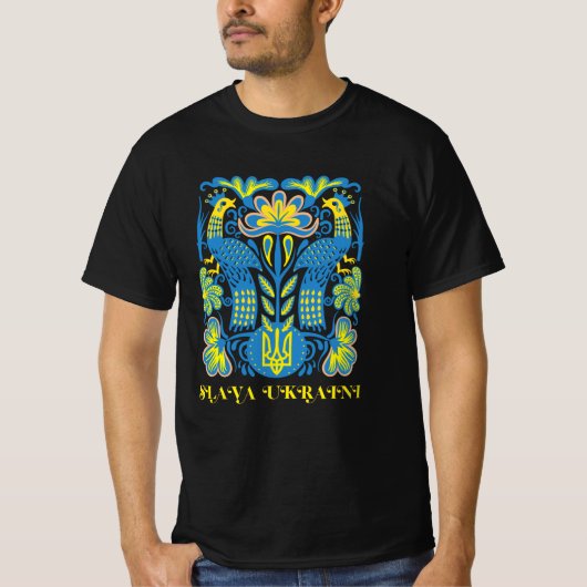 Slava Ukraini T-shirt (Voorkant)