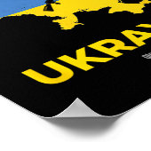 Slava Ukrayini Glory To Ukraine  Poster (Hoek)