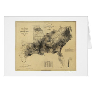 Slave Population Map 1861