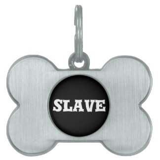 slaven huisdieren naamplaatje