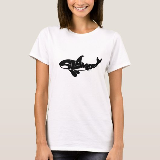 Slavernij-witte T voor vrouwen T-shirt (Voorkant)