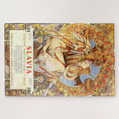 Slavia door Alphonse Mucha Legpuzzel (Horizontaal)