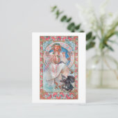 Slavia, Mucha Briefkaart (Staand voorkant)