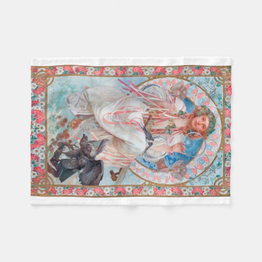 Slavia, Mucha Fleece Deken (Voorkant (Horizontaal))