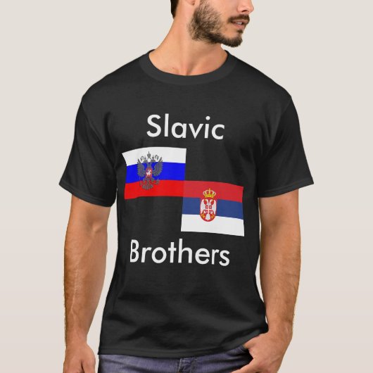 slavic brothers t-shirt (Voorkant)