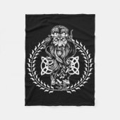 Slavic Celestial Being Craftsmanship Pagan Slavs P Fleece Deken (Voorkant)