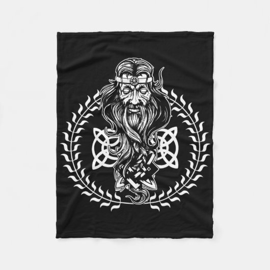 Slavic Celestial Being Craftsmanship Pagan Slavs P Fleece Deken (Voorkant)