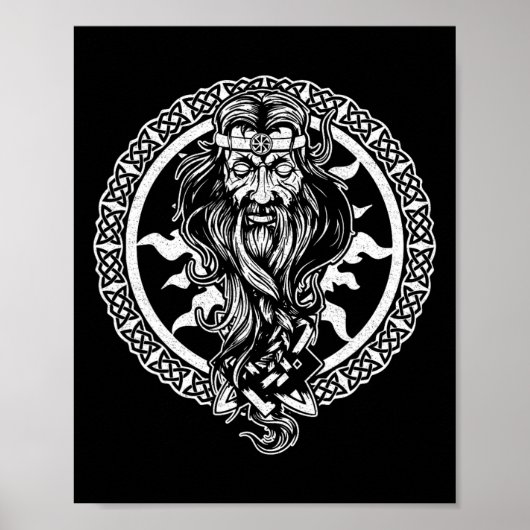 Slavic Celestial Being Craftsmanship Pagan Slavs P Poster (Voorkant)