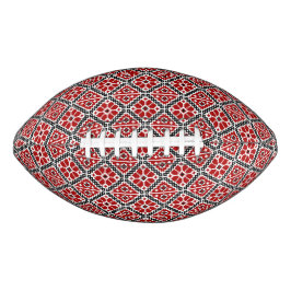 Slavic Ethnic Embroidery, Balkan Traditional American Football