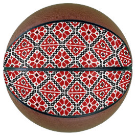 Slavic Ethnic Embroidery, Balkan Traditional Basketbal