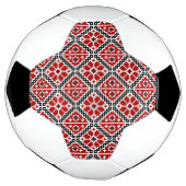 Slavic Ethnic Embroidery, Balkan Traditional Voetbal (Gedraaid)