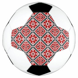 Slavic Ethnic Embroidery, Balkan Traditional Voetbal