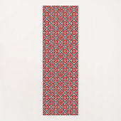 Slavic Ethnic Embroidery, Balkan Traditional Yogamat (Voorkant)