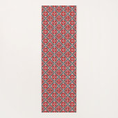 Slavic Ethnic Embroidery, Balkan Traditional Yogamat (Achterkant)