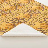 Slavic floral Sherpa Blanket Deken (3/4)