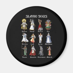 Slavic Mythology Gods Magneet