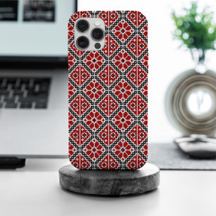 Slavisch etnisch borduurwerk, traditioneel Balkan iPhone 15 Pro Max Hoesje