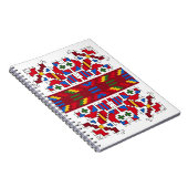 SLAVISCH VOLKSMOTIEF SAMOKOV, BULGARIJE NOTITIEBOEK (Rechterzijde)