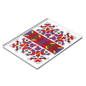 SLAVISCH VOLKSMOTIEF SAMOKOV, BULGARIJE NOTITIEBOEK (Linkerzijde)