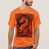Slavische draak t-shirt (Voorkant)
