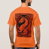 Slavische draak t-shirt (Achterkant)