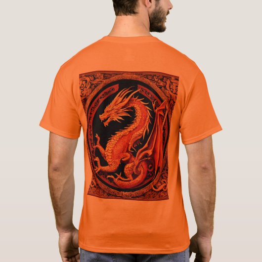 Slavische draak t-shirt (Achterkant)