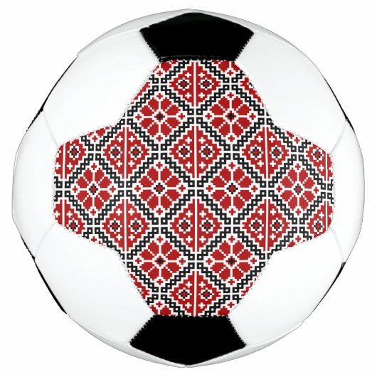 Slavische Etnische Borduurwerk, Balkan Traditionee Voetbal (Voorkant)