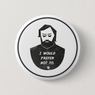 Slavoj Zizek - Ik zou liever niet Buttonnen Ronde Button 5,7 Cm