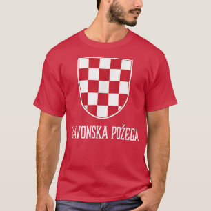 Slavonska Pozega, Kroatië - Kroatisch Hrvatska Shi T-shirt