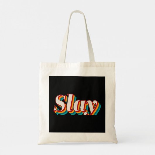 Slay 80 tote bag (Achterkant)