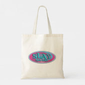 Slay All Day Cool Y2k Vibez Tote Bag (Achterkant)