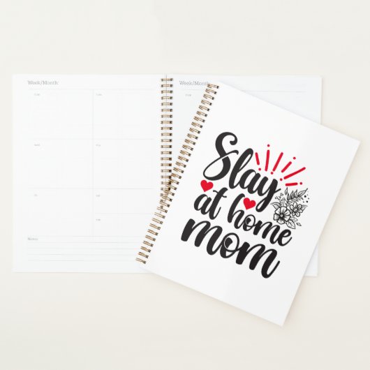 Slay at Home Moeder minimalistische planner organi (Display)