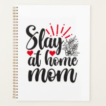 Slay at Home Moeder minimalistische planner organi