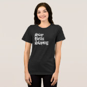 Slay Bells Slay Tri-Blend Shirt (Voorkant volledig)