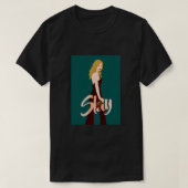Slay Buffy Poster T-shirt (Design voorkant)