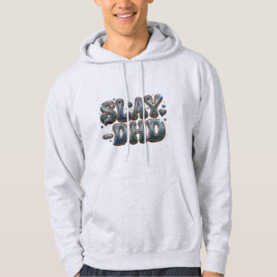Slay-DHD ADHD Neurodivergente Grafische   Tech Gam Hoodie
