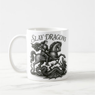 Slay Dragons Koffiemok