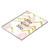 Slay Girl Slay Pink Notebook Notitieboek (Linkerzijde)