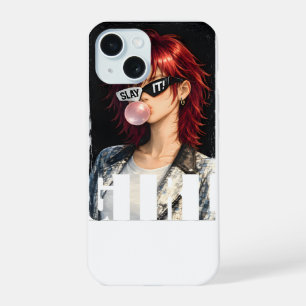 SLAY IT! – Bubble-gum Rebel Collection iPhone 15 Case